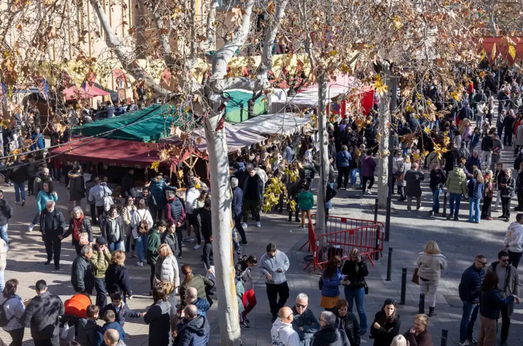Fira medieval a Parets del Vallès