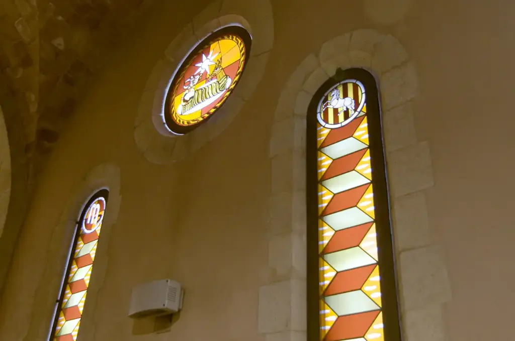 Interior de l’església de Sant Esteve
