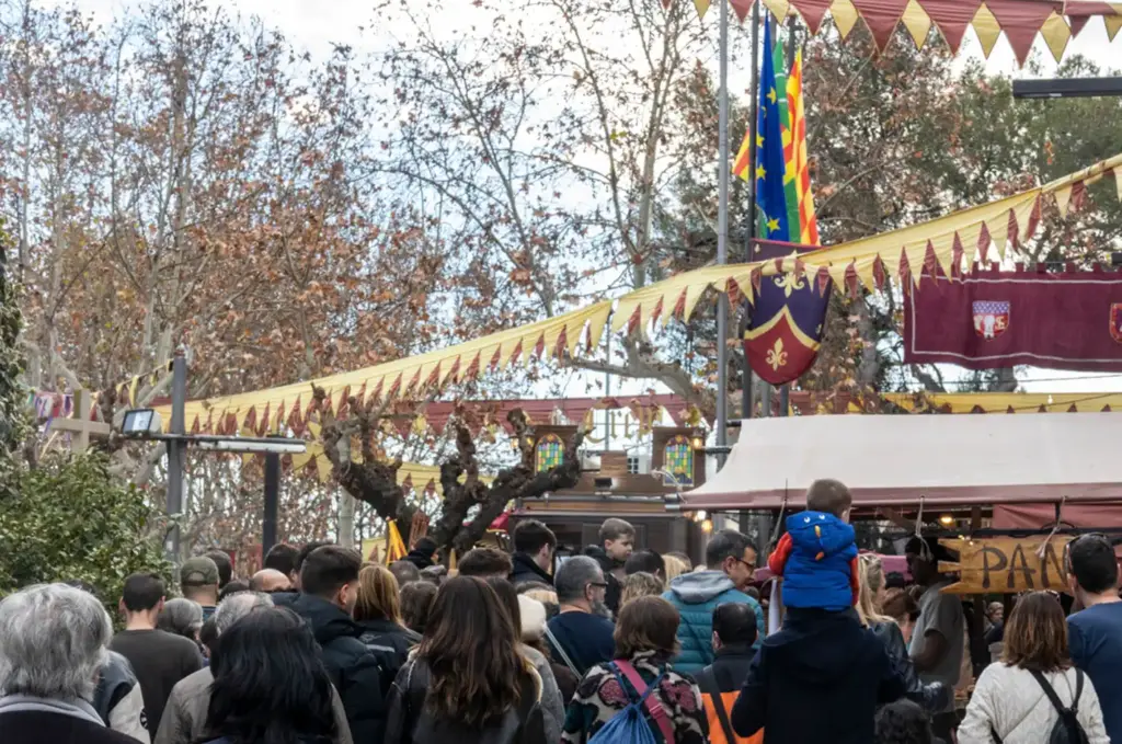 Fira medieval a Parets del Vallès